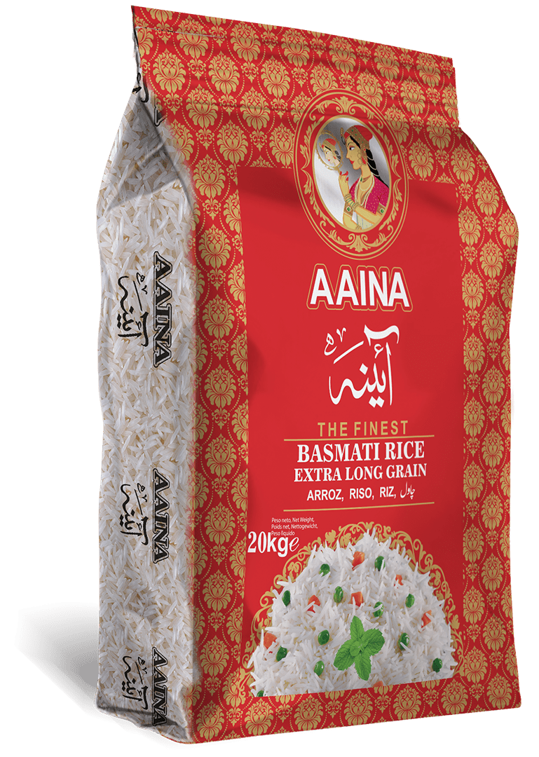 Extra Rice Image Extra Long Grain Basmati Rice Premium Aromatic Rice | Aaina